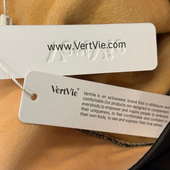 Vertvie Fleece Lined Tights LOT OF 2 Womens Sz L/XL Brown Elastic Waist NEW - Picture 9 of 9